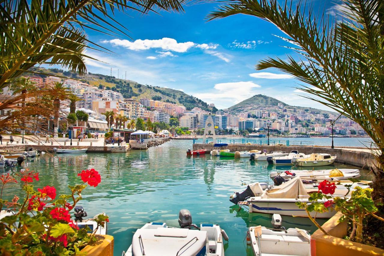 Saranda City Center & Beach Apartament 2 Bed Room Dış mekan fotoğraf